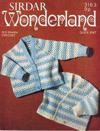 baby crochet cardigans pattern vintage
