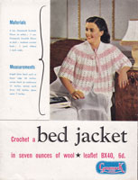 Crochet Bed Jacket Crochet Pattern
