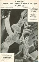 gloves crochet knitting pattern