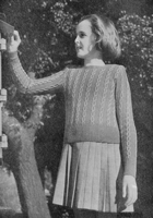 vintage girls bolero knitting patterns