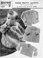 baby matinee coats 1940s