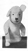 vintage toy dog knitting pattern 1930s
