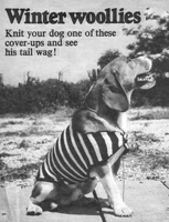 vintage beagle coat knitting pattern dogs coat
