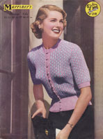 Great vintage ladies fair isle summer cardigan top