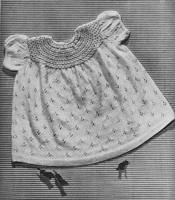 dorothy Dress knititng pattern from 1949