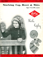 vintage hat knitting patterns