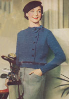 vintage ladies knitting pattern fro 1935