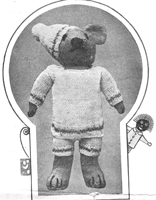 1920 teddy set knitting pattern
