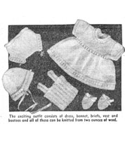 vintage knitting pattern for Sweet Sue doll