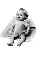 vintage tiny tears underwear set knitting patttern 1970s