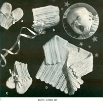 vintage matinee coat baby knitting pattern