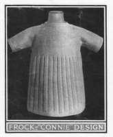 baby dress knitting pattern 1920s