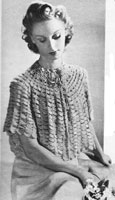 vintage ladies crochet pattern 1930s