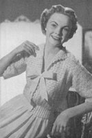 vintage ladies crochet pattern 1940s