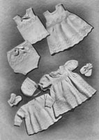 vintage baby undies from 2940s