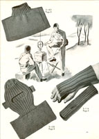 vintage usa service mens knitting patterns