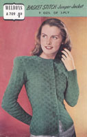 vintage ladies twinset jumper cardigan 1950s