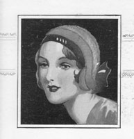 1920s hat knitting pattern