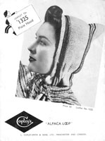 vintage ladies hook nitting pattern 1930s
