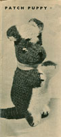 vintage knitting pattern for dog