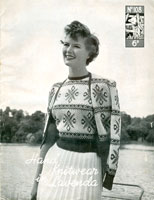 vintage knitting pattern for fair isle