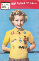 vintage childs fair ilse cardigan