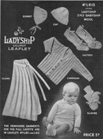vintage baby knitting pattern 