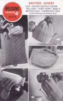 vintage hot water bottle knitting pattern 1940s