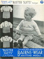 vintage boys buster suit patterns
