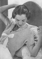 vintage ladies bed jacket knitting patterns 1940s weldon 327