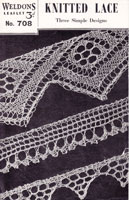 vintage edgings knitting patterns