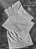 vintage shawl blanket knitting