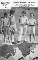 boys and mens cricket jumper knitting patterns 1940s