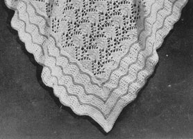 vintage baby cape knitting patterns 1950s