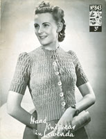 vintage summer top knitting patterns