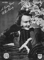 vintage ladies 1940s hat knitting pattern
