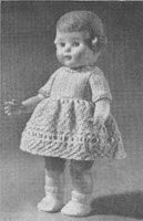 vintage doll knnitting patterns
