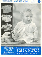 baby matinee coat knitting patterns