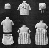 vintage layette from 1930s