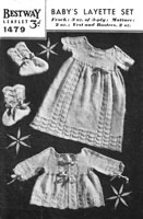 vintage bestway knitting pattern 1940 dress and jacket