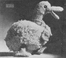 vintage toy duck knitting patterns 1940s