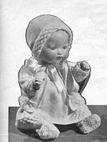 vintage dolls clothes pattern