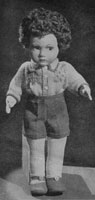 vintage boy dolls clothes knitting pattern