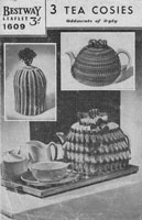 bestway tea cosy knitting pattern 1940s