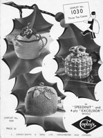 copley vintage knitting pattern tea cosies 1950s