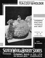 vintage tea cosy knitting pattern 1930s