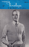 vintage mens penelope 1940s vintage knitting pattern tank top