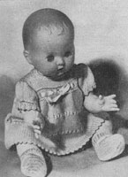 vintage baby doll knitting pattern 1956