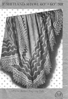 vinatage patons pattern for shawl