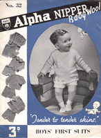 little boys knitted suites from the 1920s 